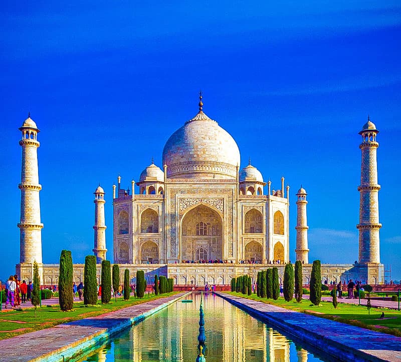 Agra — illustration placeholder for the Jaipur to Agra route