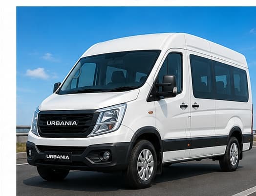 Urbania — illustration placeholder, to be replaced with an SLG Tour & Travels photograph